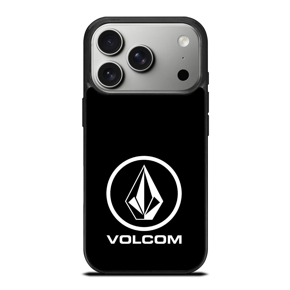 VOLCOM LOGO BLACK iPhone 17 Pro Case Cover