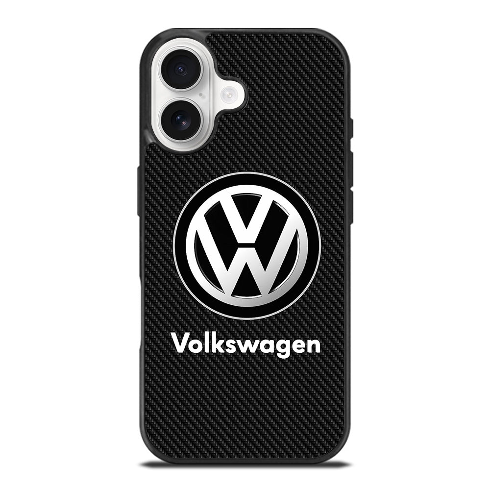 VOLKSWAGEN VW CARBON LOGO iPhone 17 Case Cover