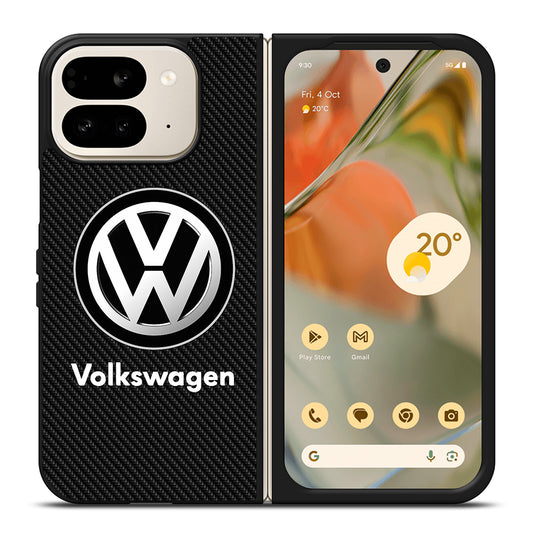 VOLKSWAGEN VW CARBON LOGO Google Pixel 9 Pro Fold Case Cover