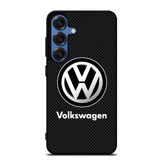 VOLKSWAGEN VW CARBON LOGO Samsung Galaxy S25 Case Cover