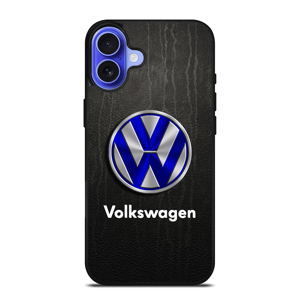 VOLKSWAGEN VW METAL LOGO iPhone 16 Case Cover