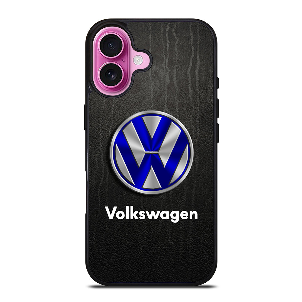 VOLKSWAGEN VW METAL LOGO iPhone 16 Plus Case Cover