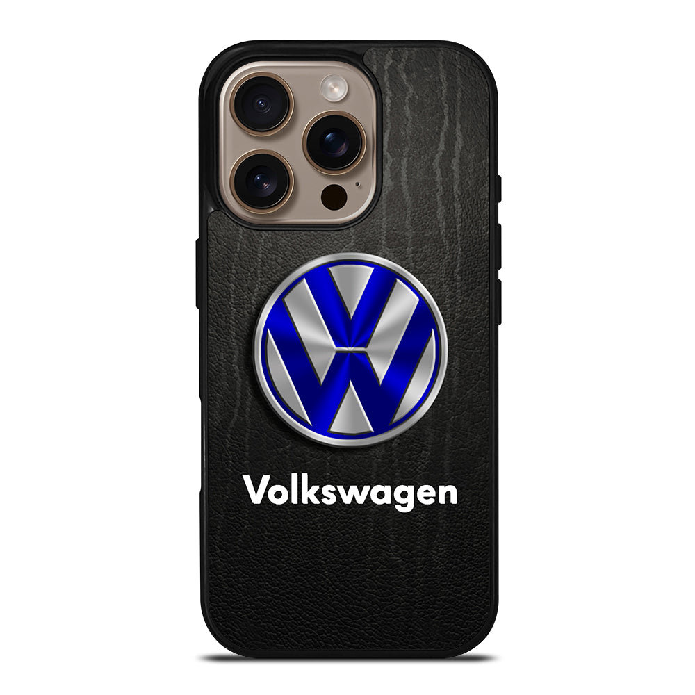 VOLKSWAGEN VW METAL LOGO iPhone 16 Pro Case Cover