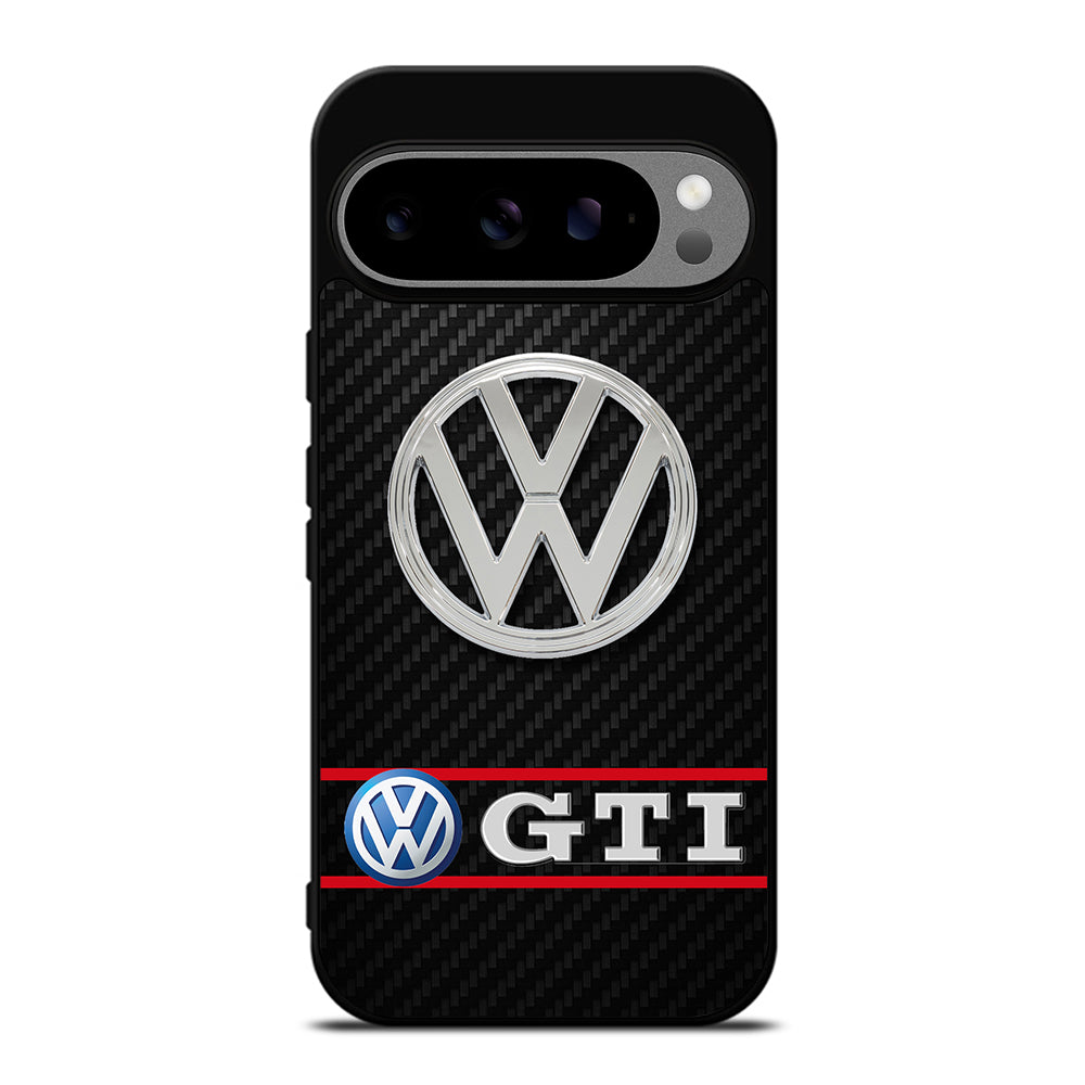 VW VOLKSWAGEN GTI CARBON LOGO Google Pixel 9 Pro XL Case Cover