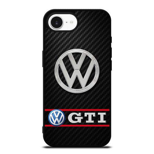 VW VOLKSWAGEN GTI CARBON LOGO iPhone 16e Case Cover