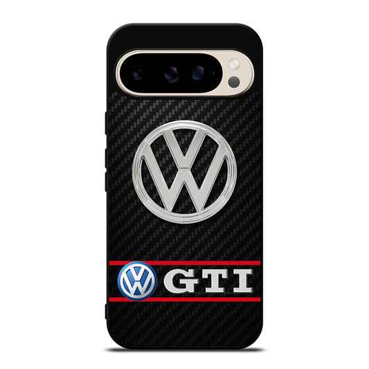VW VOLKSWAGEN GTI CARBON LOGO Google Pixel 9 Pro Case Cover