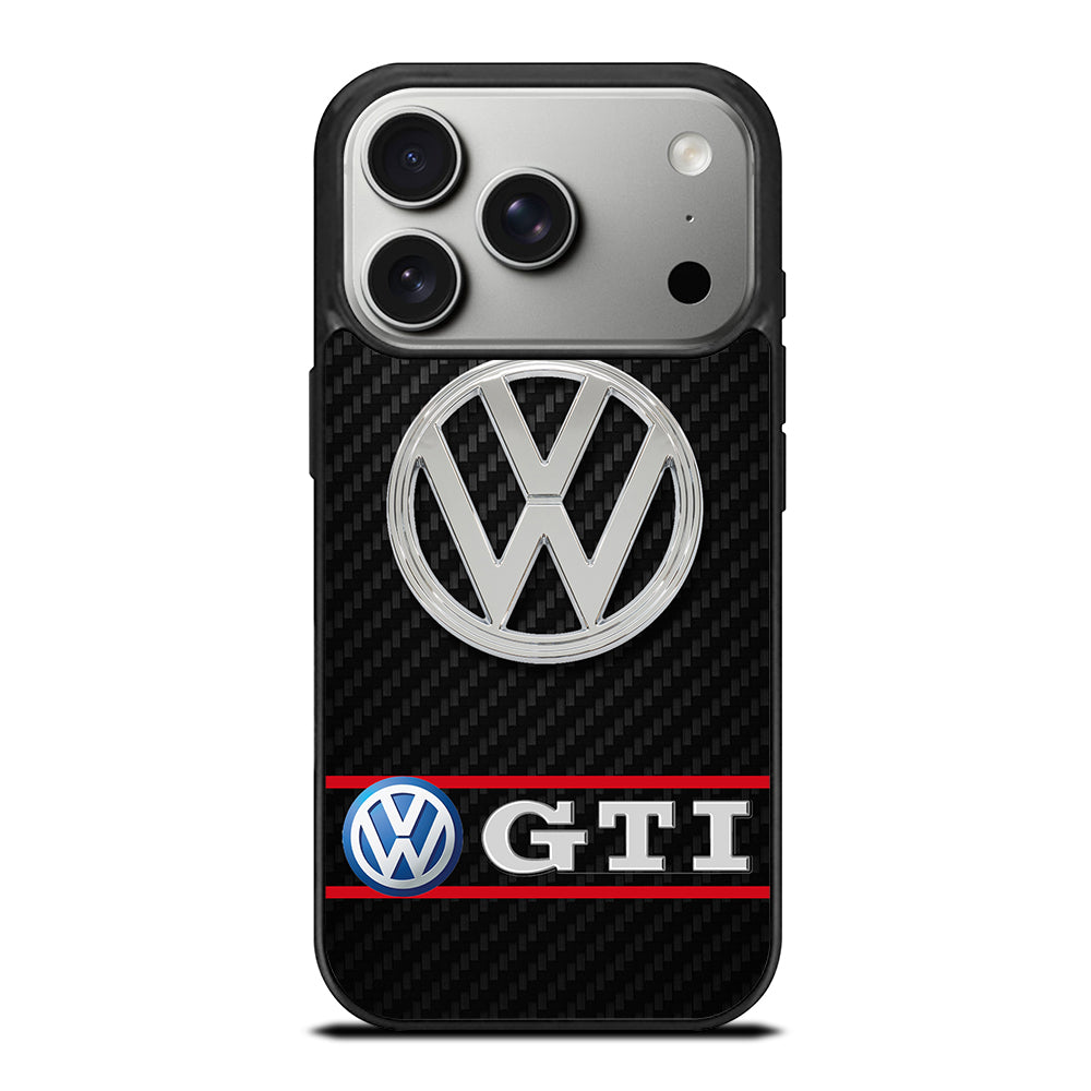 VW VOLKSWAGEN GTI CARBON LOGO iPhone 17 Pro Case Cover