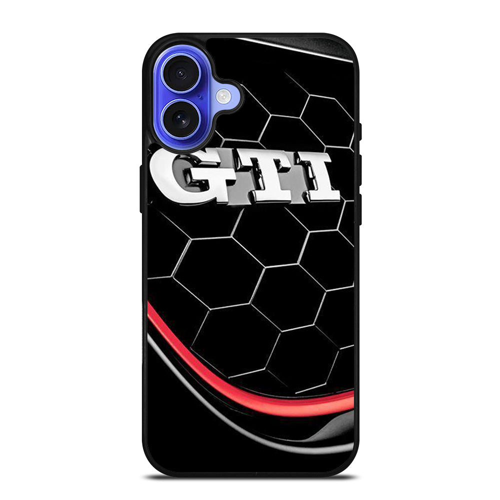 VW VOLKSWAGEN GTI EMBLEM iPhone 16 Case Cover