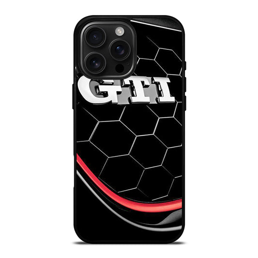 VW VOLKSWAGEN GTI EMBLEM iPhone 16 Pro Max Case Cover