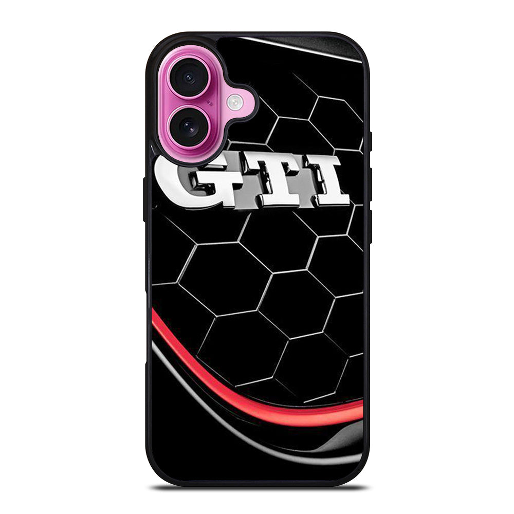 VW VOLKSWAGEN GTI EMBLEM iPhone 16 Plus Case Cover