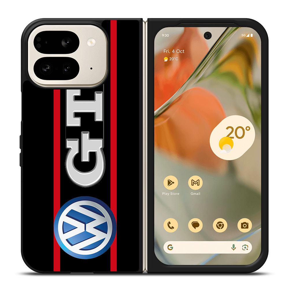 VW VOLKSWAGEN GTI STRIPE LOGO Google Pixel 9 Pro Fold Case Cover