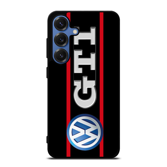 VW VOLKSWAGEN GTI STRIPE LOGO Samsung Galaxy S25 Case Cover