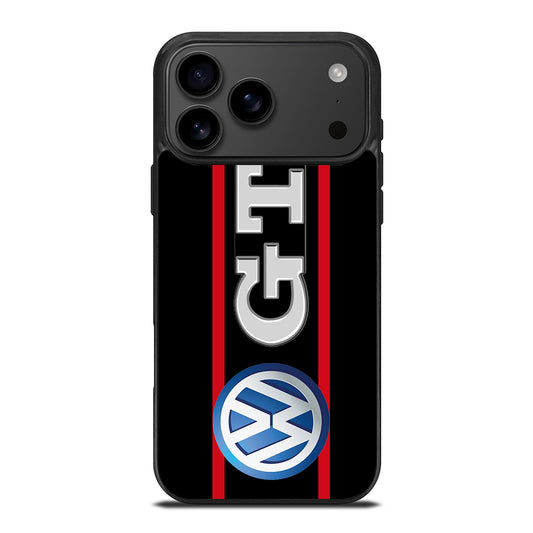 VW VOLKSWAGEN GTI STRIPE LOGO iPhone 17 Pro Max Case Cover