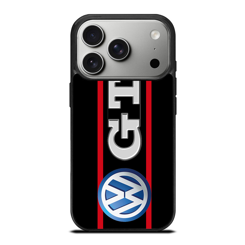 VW VOLKSWAGEN GTI STRIPE LOGO iPhone 17 Pro Case Cover