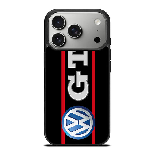 VW VOLKSWAGEN GTI STRIPE LOGO iPhone 17 Pro Case Cover