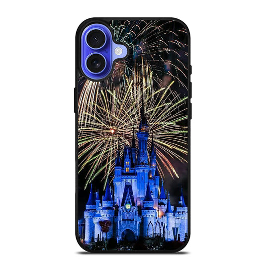 WALT DISNEY CASTLE FIREWORK 2 iPhone 16 Case Cover