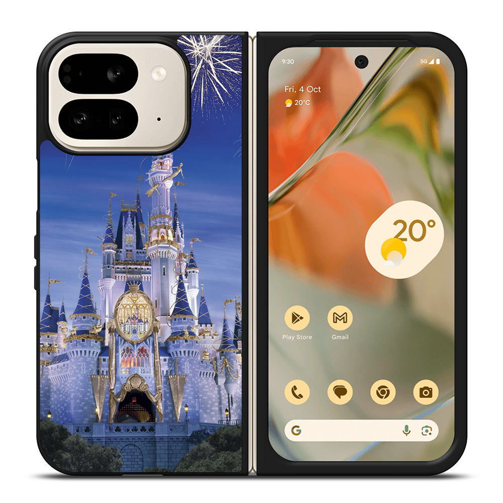 WALT DISNEY CASTLE FIREWORK Google Pixel 9 Pro Fold Case Cover