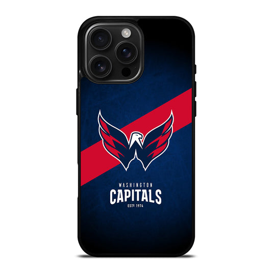 WASHINGTON CAPITALS HOCKEY LOGO 1 iPhone 16 Pro Max Case Cover