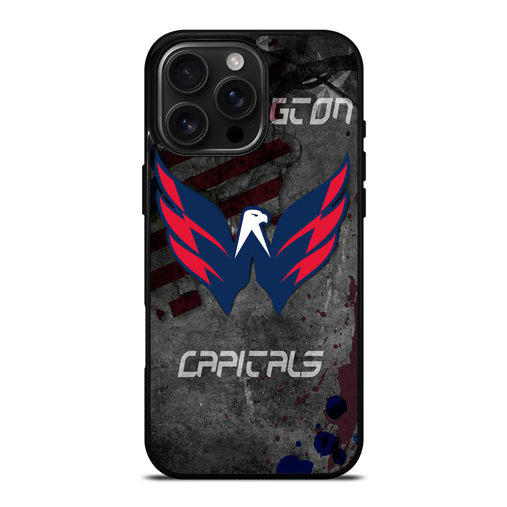 WASHINGTON CAPITALS HOCKEY LOGO 2 iPhone 16 Pro Max Case Cover