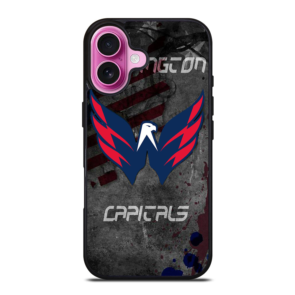 WASHINGTON CAPITALS HOCKEY LOGO 2 iPhone 16 Plus Case Cover