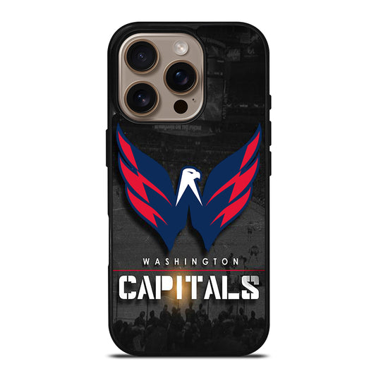 WASHINGTON CAPITALS HOCKEY LOGO 3 iPhone 16 Pro Case Cover