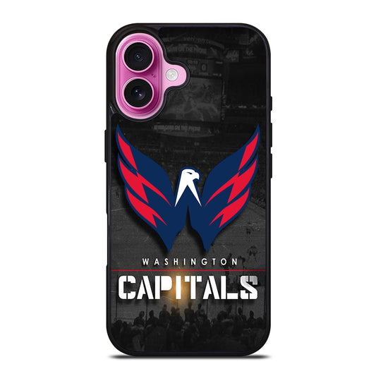 WASHINGTON CAPITALS HOCKEY LOGO 3 iPhone 16 Plus Case Cover