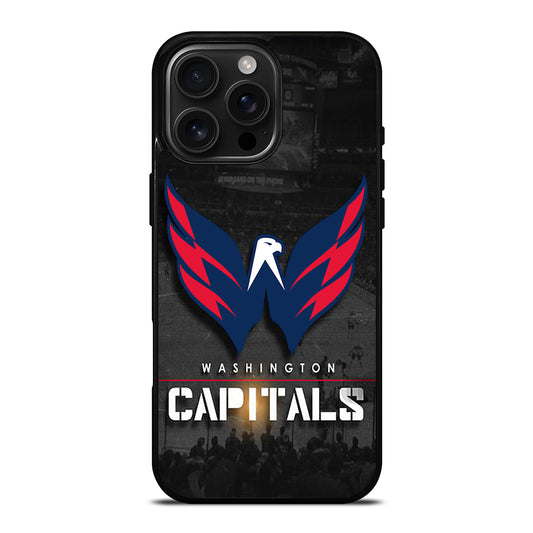 WASHINGTON CAPITALS HOCKEY LOGO 3 iPhone 16 Pro Max Case Cover