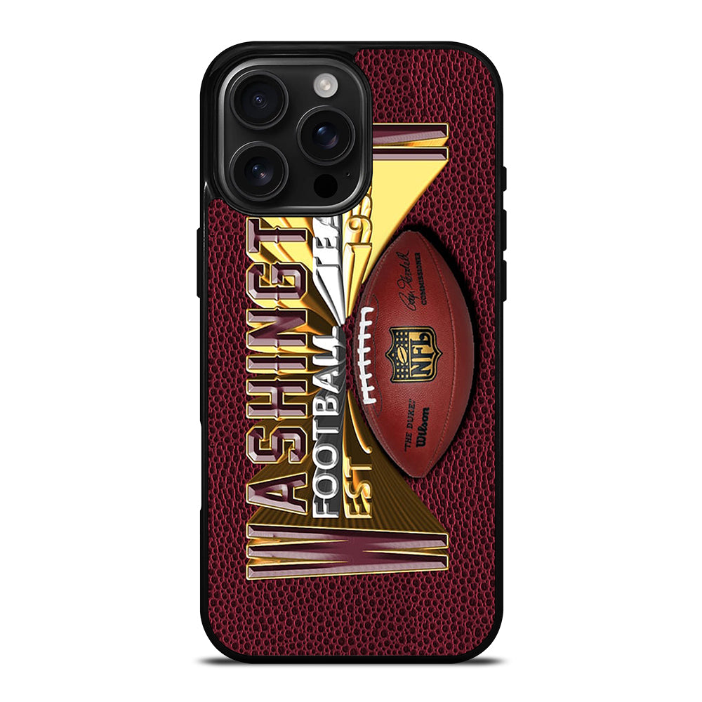 WASHINGTON FOOTBALL NFL LOGO iPhone 16 Pro Max Case Cover