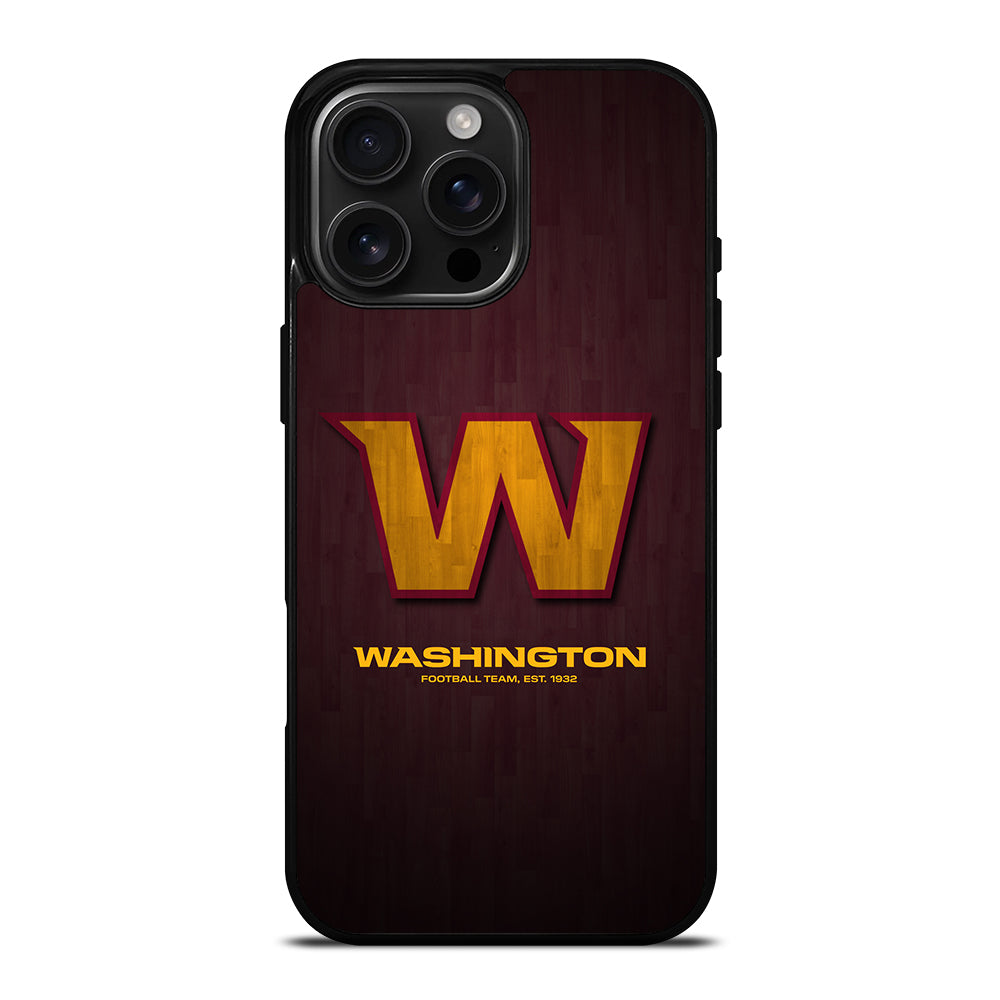 WASHINGTON FOOTBALL NFL LOGO 2 iPhone 16 Pro Max Case Cover