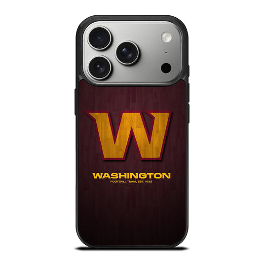 WASHINGTON FOOTBALL NFL LOGO 2 iPhone 17 Pro Case Cover