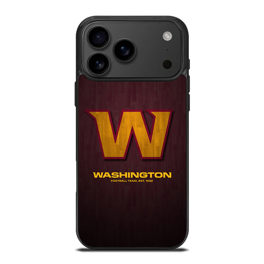 WASHINGTON FOOTBALL NFL LOGO 2 iPhone 17 Pro Max Case Cover
