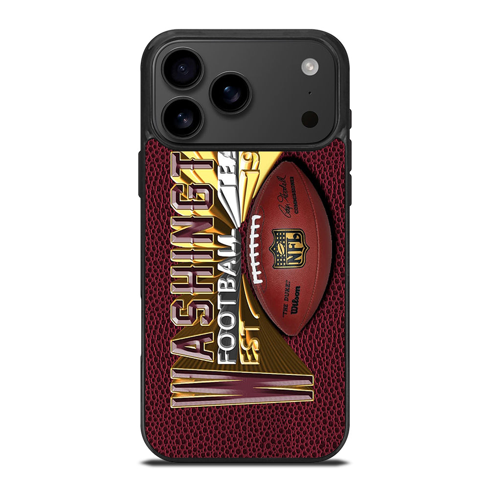 WASHINGTON FOOTBALL NFL LOGO iPhone 17 Pro Max Case Cover