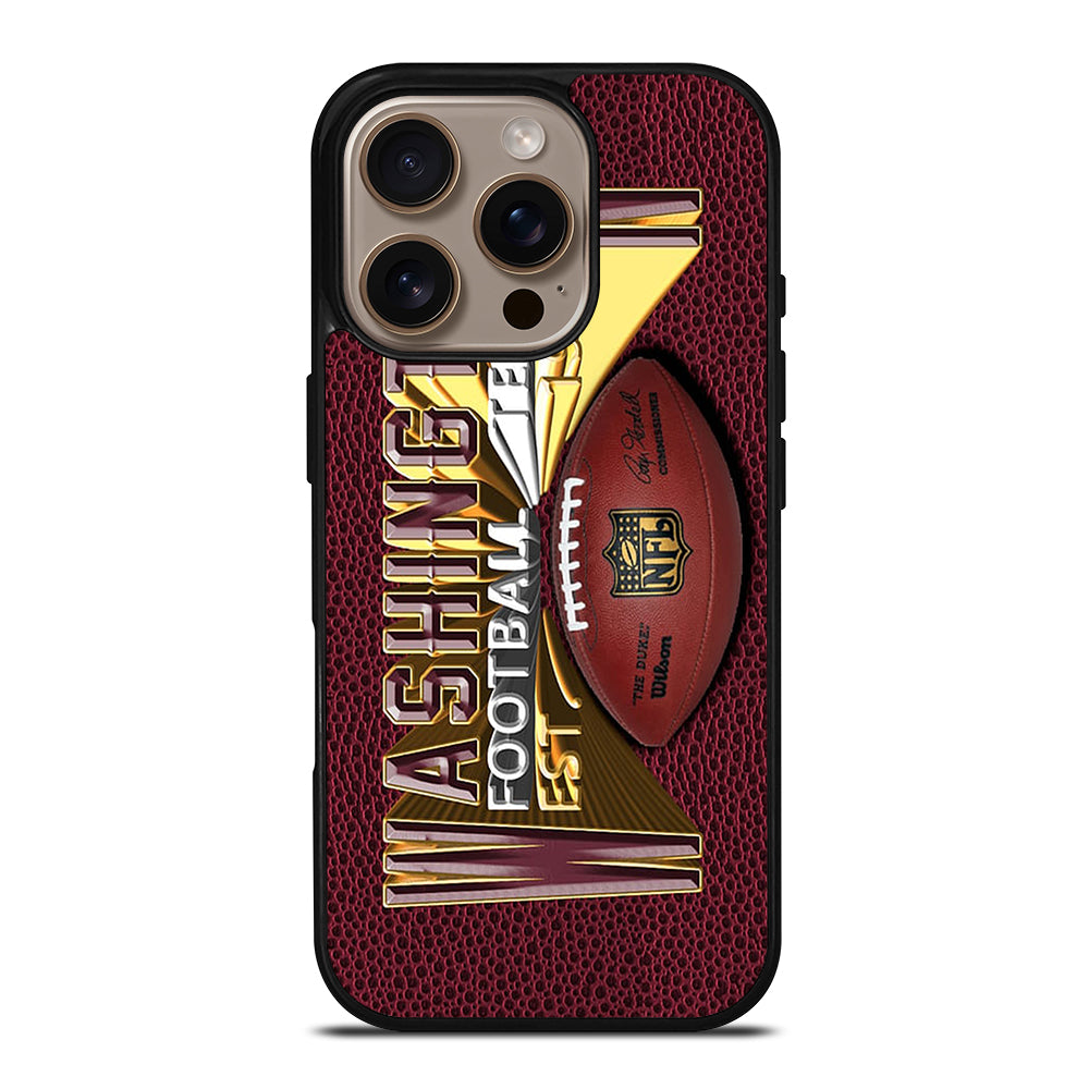 WASHINGTON FOOTBALL NFL LOGO iPhone 16 Pro Case Cover