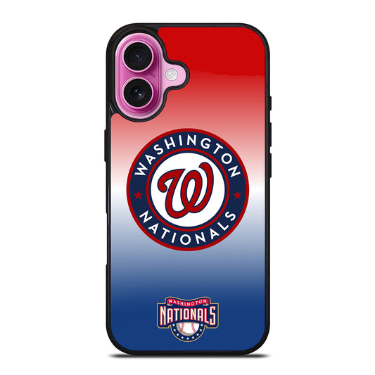 WASHINGTON NATIONALS NFL LOGO 3 iPhone 16 Plus Case Cover