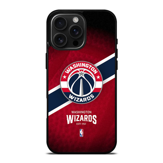 WASHINGTON WIZARDS BASKETBALL 2 iPhone 16 Pro Max Case Cover