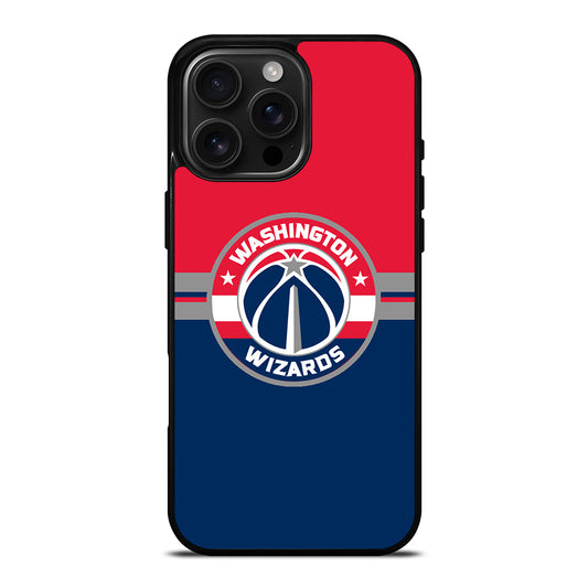 WASHINGTON WIZARDS NBA LOGO iPhone 16 Pro Max Case Cover