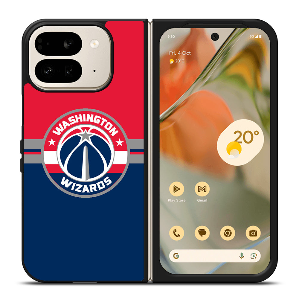 WASHINGTON WIZARDS NBA LOGO Google Pixel 9 Pro Fold Case Cover