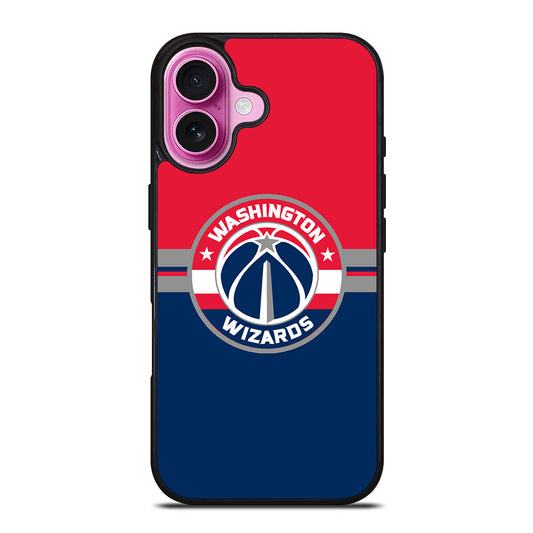 WASHINGTON WIZARDS NBA LOGO iPhone 16 Plus Case Cover