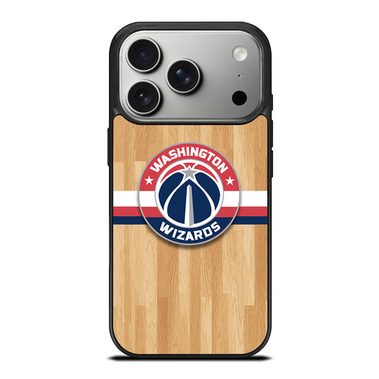 WASHINGTON WIZARDS WOODEN LOGO iPhone 17 Pro Case Cover