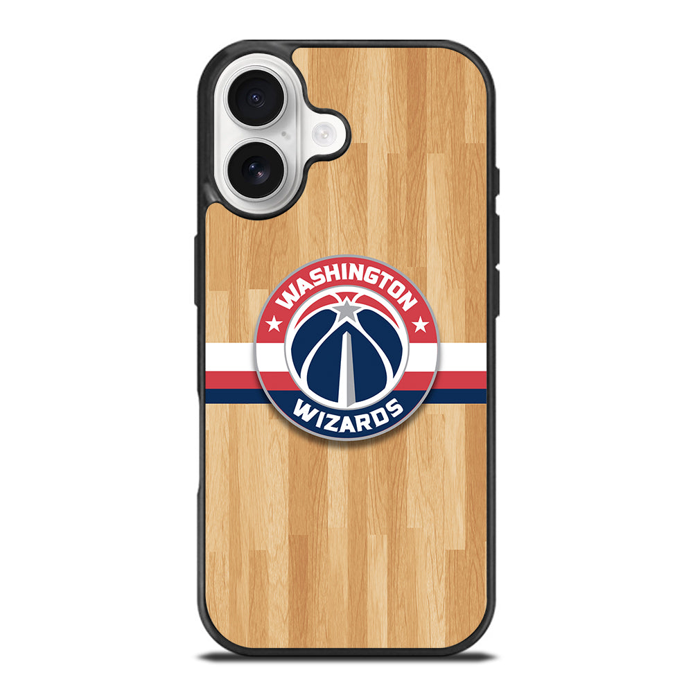 WASHINGTON WIZARDS WOODEN LOGO iPhone 17 Case Cover