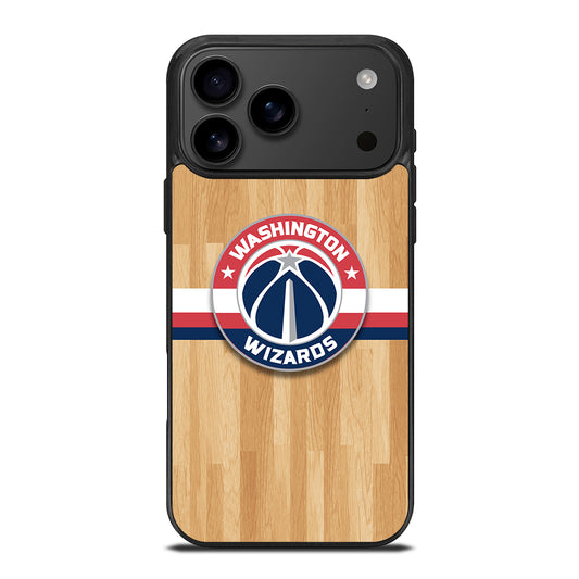 WASHINGTON WIZARDS WOODEN LOGO iPhone 17 Pro Max Case Cover