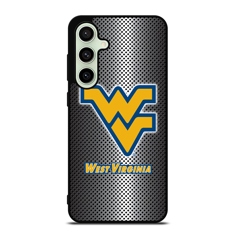 WEST VIRGINIA MOUNTAINEERS METAL LOGO Samsung Galaxy S24 FE Case Cover