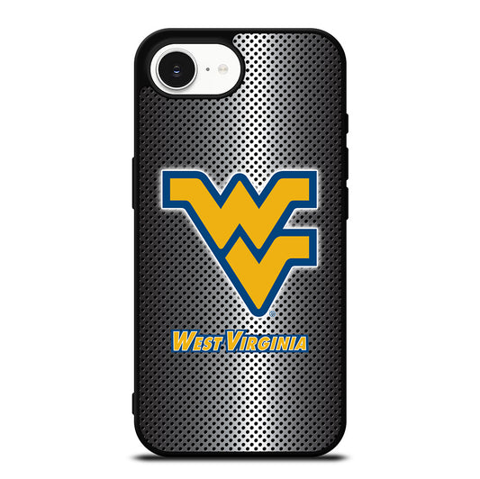 WEST VIRGINIA MOUNTAINEERS METAL LOGO iPhone 16e Case Cover