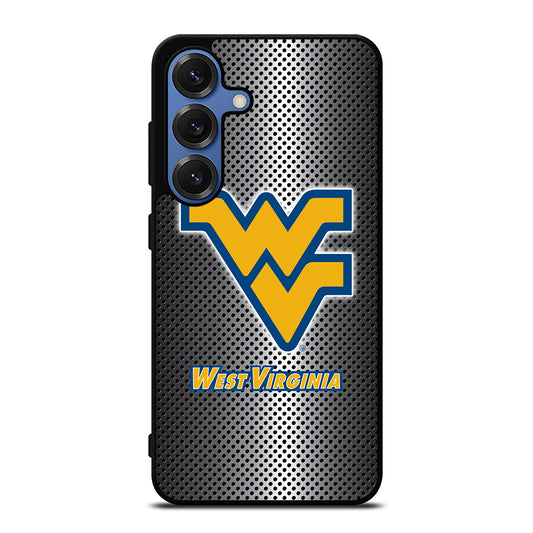 WEST VIRGINIA MOUNTAINEERS METAL LOGO Samsung Galaxy S25 Case Cover