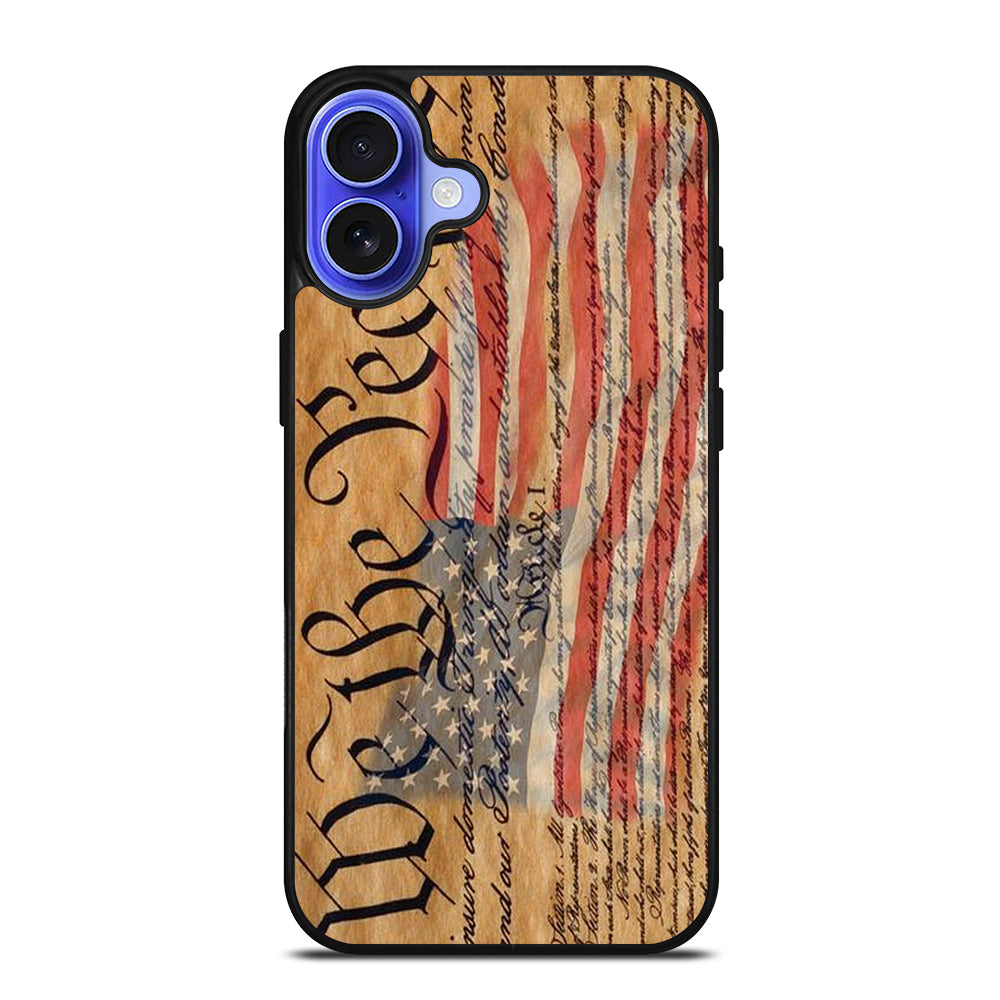 WE THE PEOPLE QUOTE iPhone 16 Case Cover