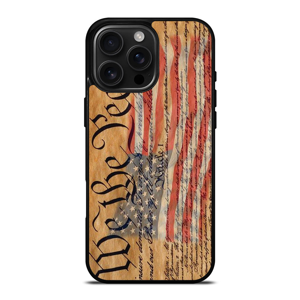 WE THE PEOPLE QUOTE iPhone 16 Pro Max Case Cover