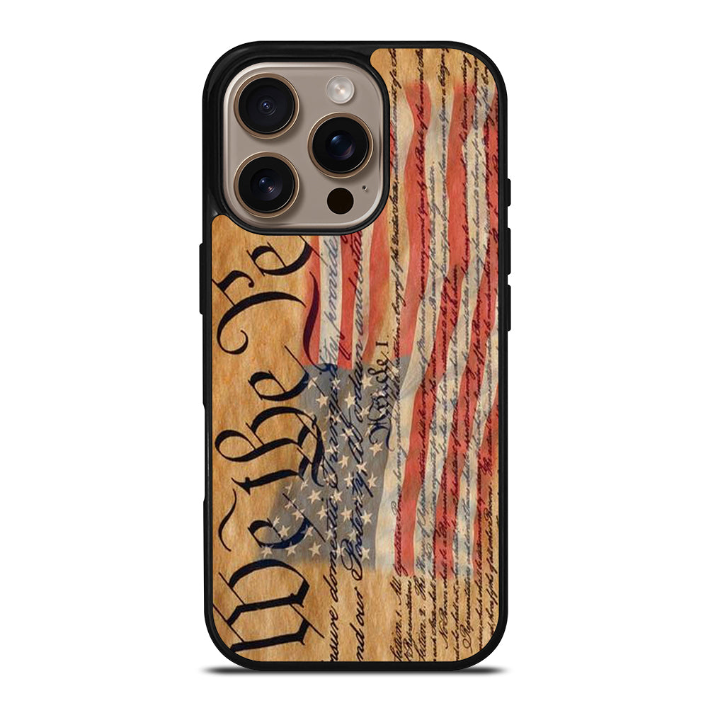 WE THE PEOPLE QUOTE iPhone 16 Pro Case Cover