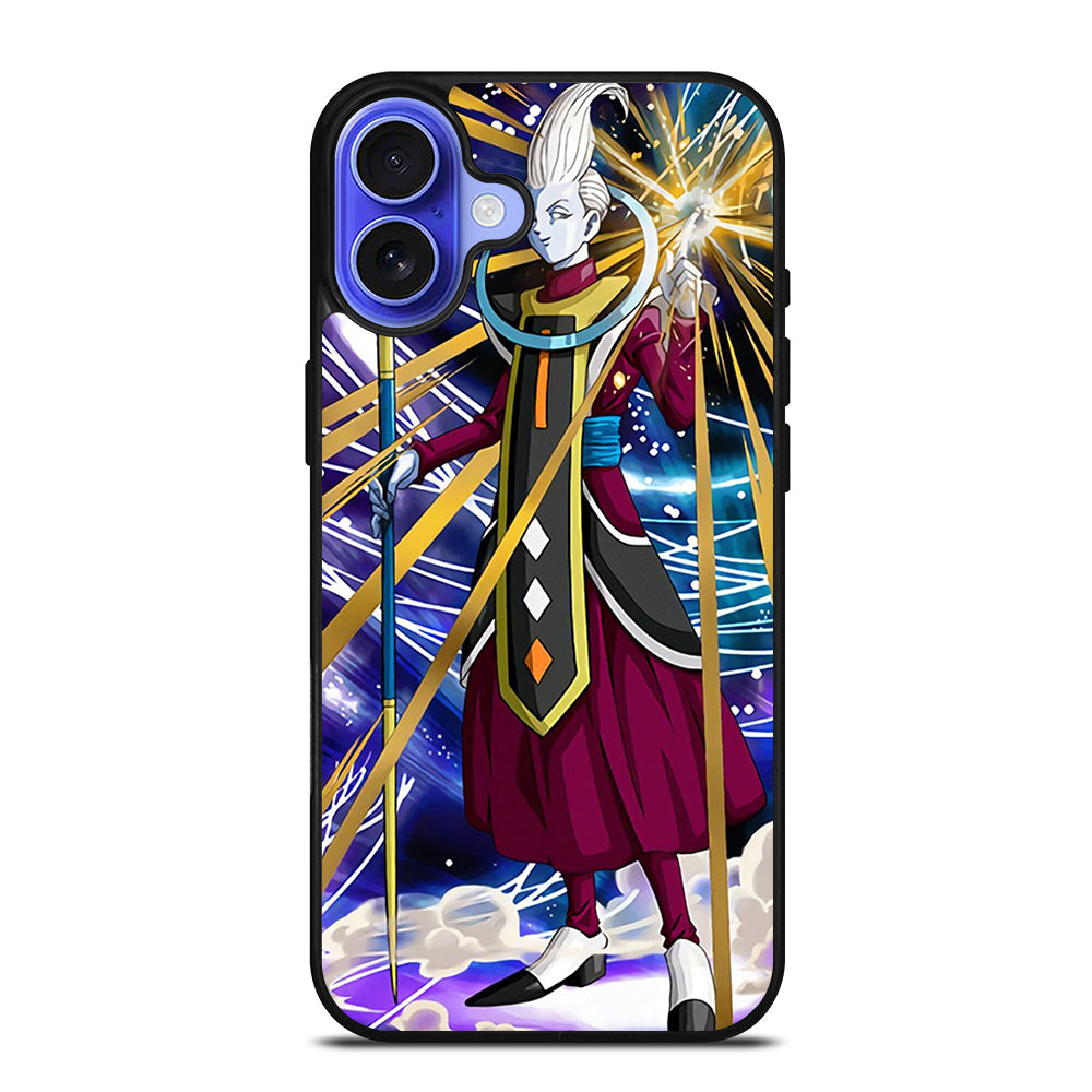 WHIS DRAGON BALL SUPER ANIME 2 iPhone 16 Case Cover