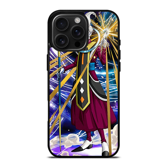 WHIS DRAGON BALL SUPER ANIME 2 iPhone 16 Pro Max Case Cover