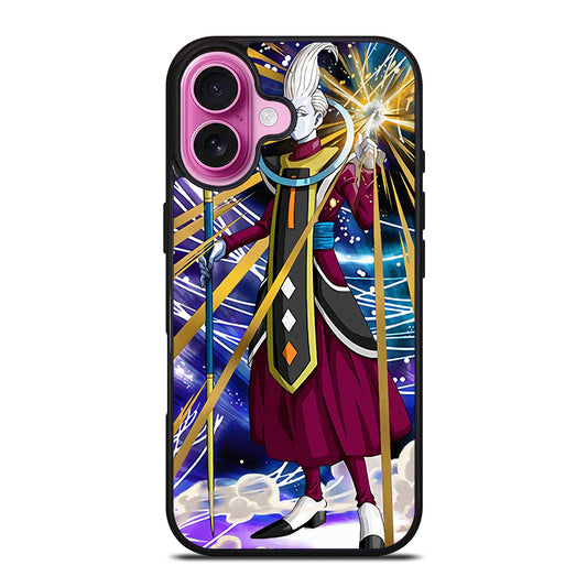 WHIS DRAGON BALL SUPER ANIME 2 iPhone 16 Plus Case Cover